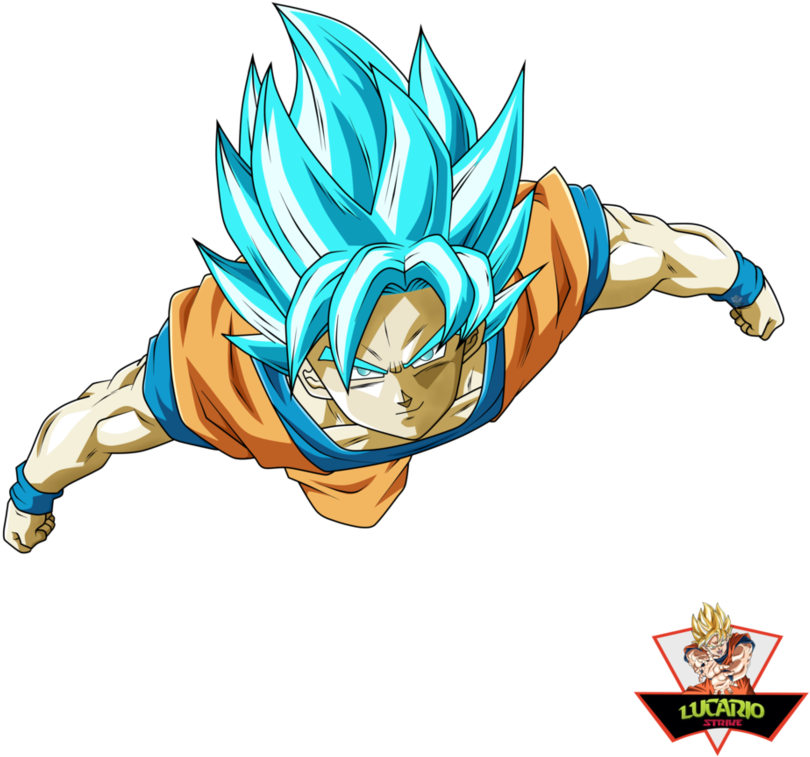 Goku Ssjblue By Lucario-strike - Goku (898x889)