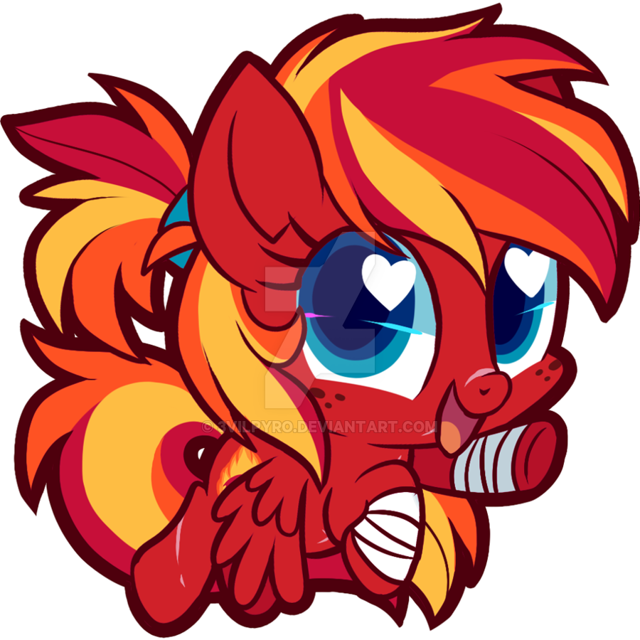 Chibi Fire Strike Commission By Centchi By 3vilpyro - Chibi Fire (900x900)