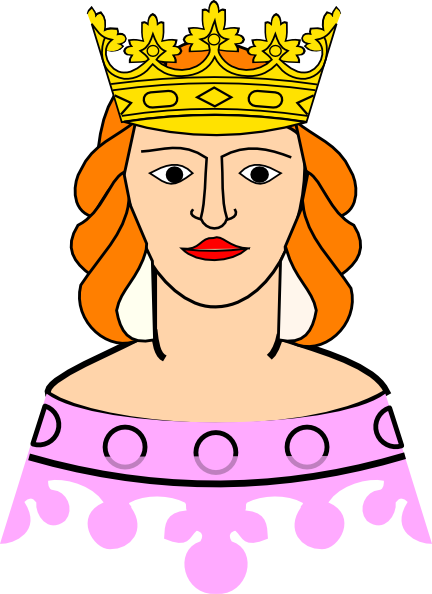 Queen Clip Art - Crown Clip Art (432x594)