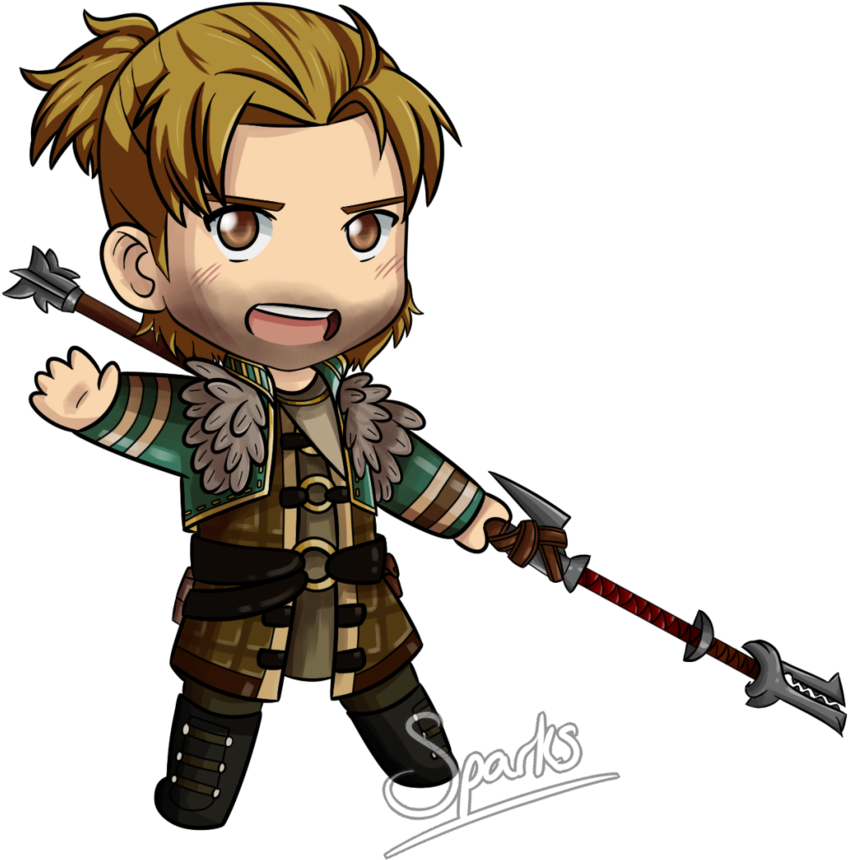 Anders Chibi By Sparksreactor - Cullen Dragon Age Chibi (1024x1024)