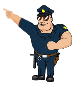 Officer Hef - Police Officer (500x450)