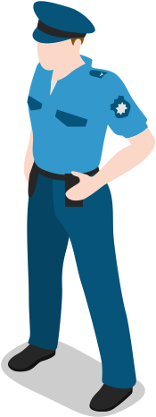 Unarmed Security Guard Services - Policia Avatar (341x512)