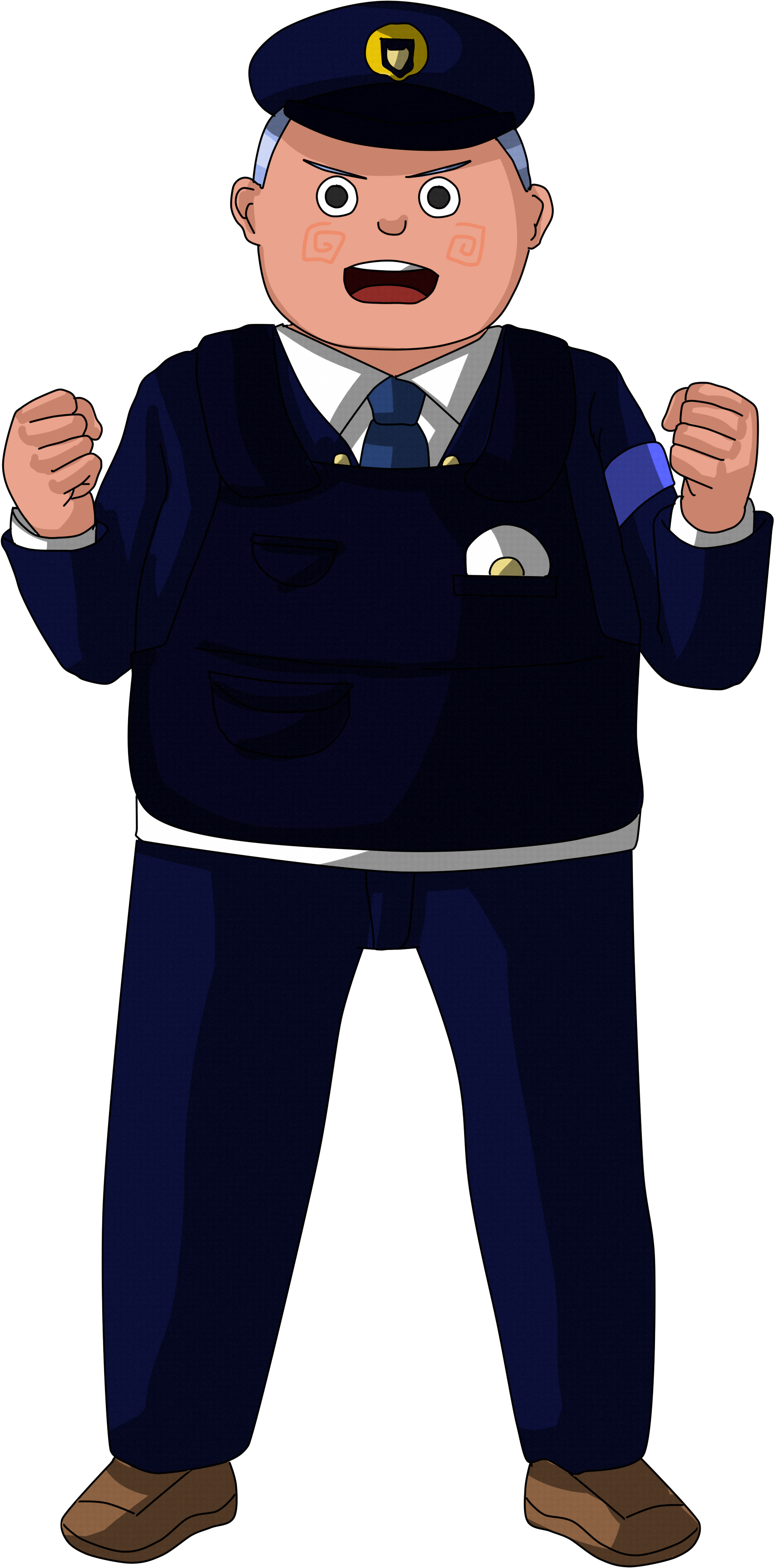 Ultimate Police Officer, Eisuke Ogasawara By Mrawesomematty - Police Officer (2400x4800)
