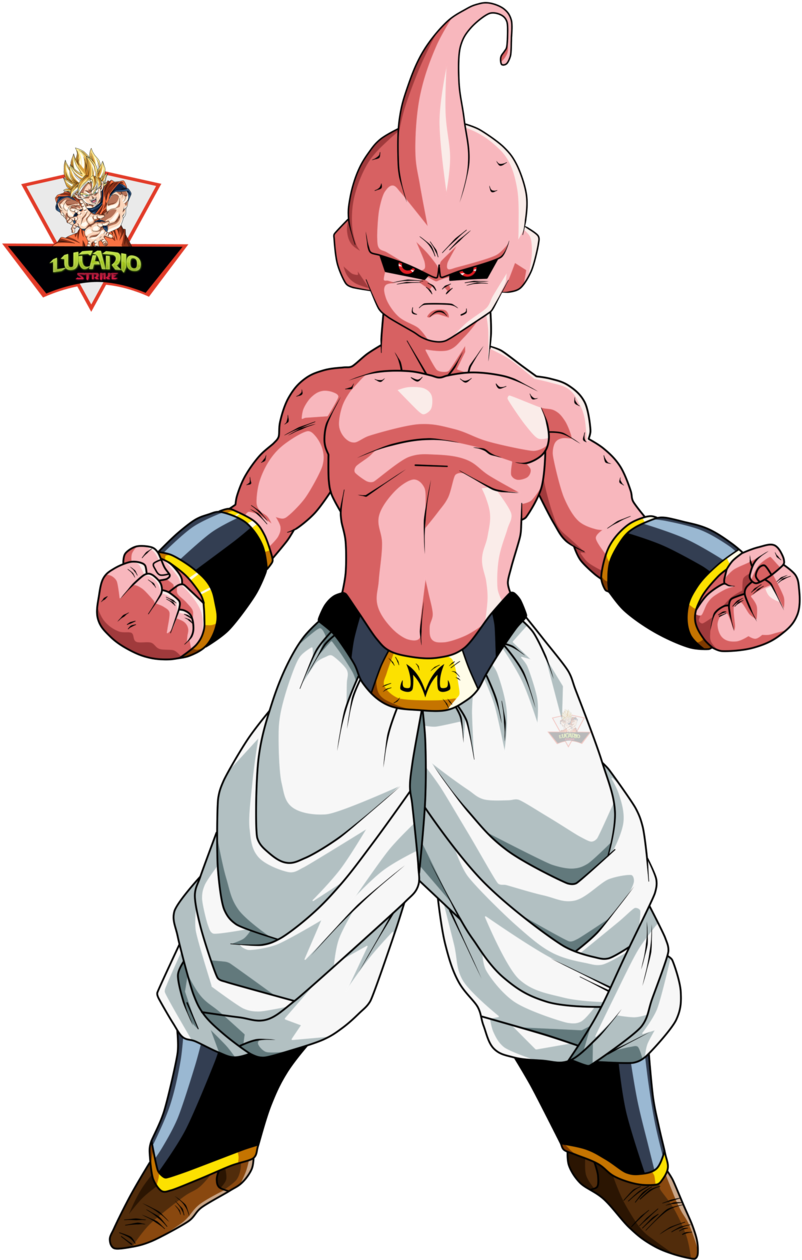 Majin Buu Kid By Lucario-strike - Kid Buu Render (1024x1279)