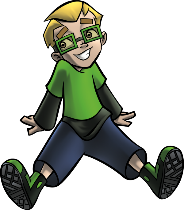 You're Now In Slide Show Mode - Cartoon (600x682)