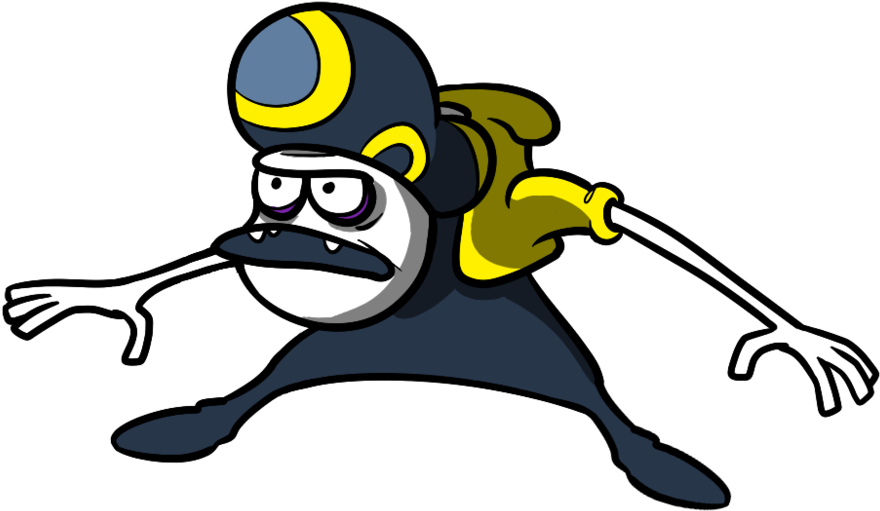 A Wild Pan Has Appeared By Sad-z - Pan Pizza Goth Girls (900x531)