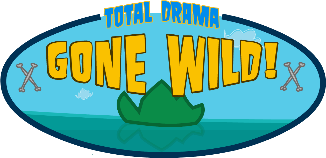 Tdgw-logo - Total Drama Gone Wild Logo (1378x742)