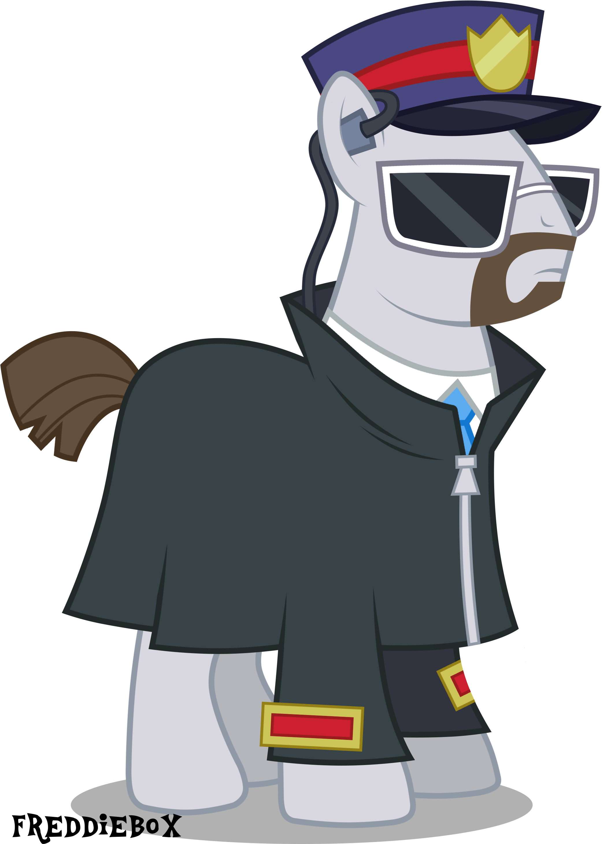 Canterlot Police Officer By Brony-works - Cartoon (2182x3000)