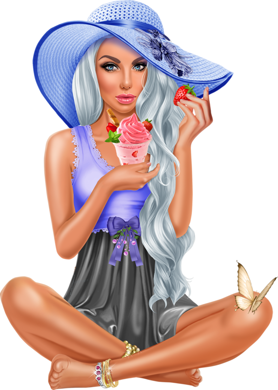 Tubes 3d Artist Fiodorova Maria - Figurine (570x800)