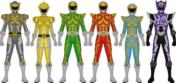 Battle Strike Team - Power Rangers Giant Saver (572x271)