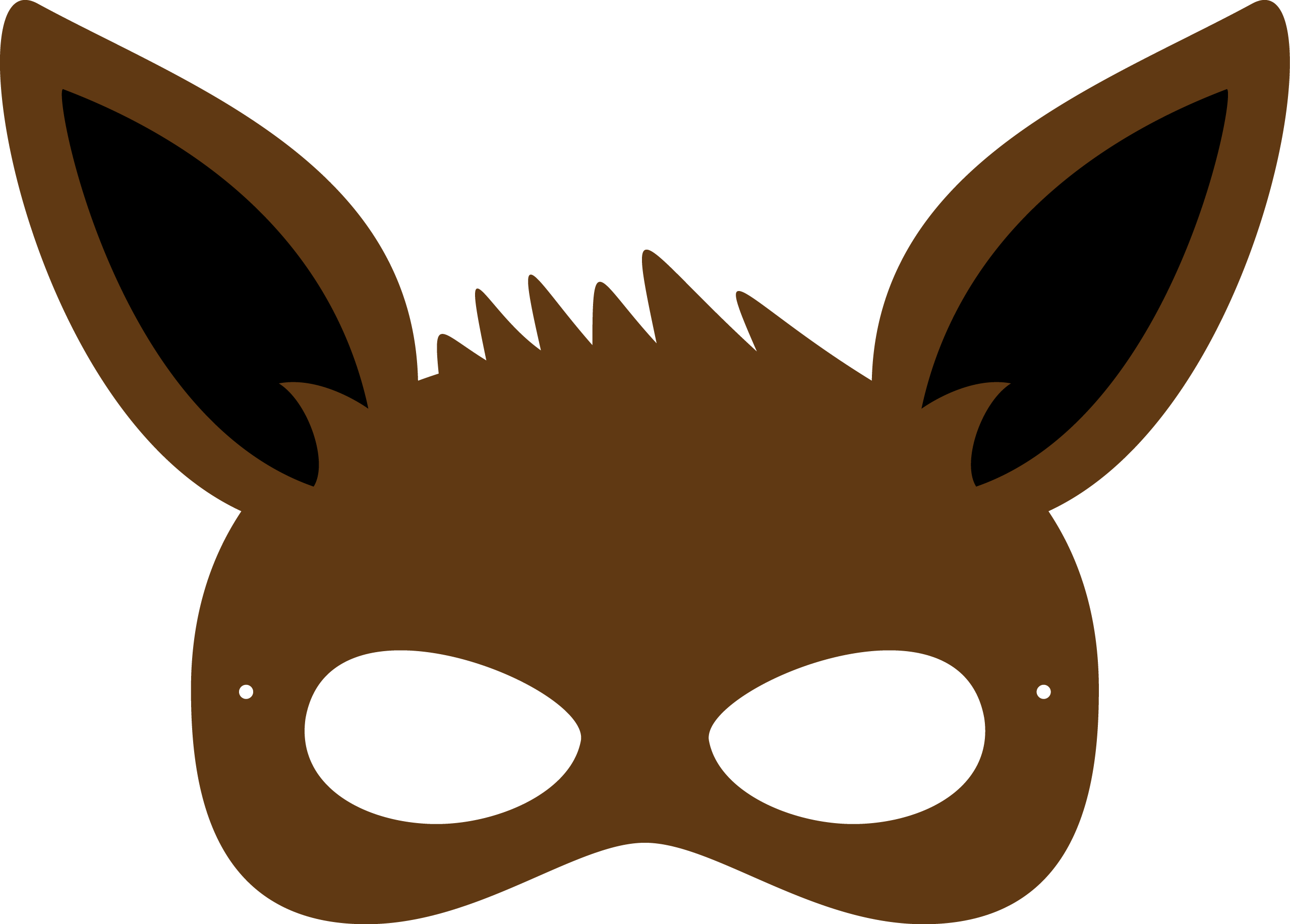 Com/project/pokemon Inspired Masks - Pokemon Printable Masks (2558x1832)