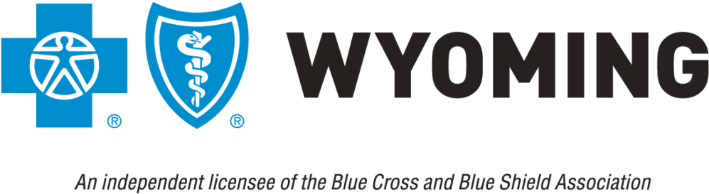 Bcbswy Logo Hz Blue Blk-1 - Blue Cross Blue Shield Of Wyoming (1000x288)