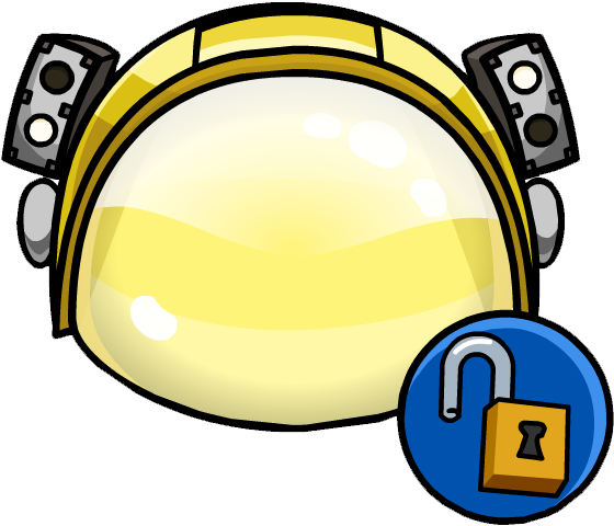 Eva Space Helmet - Club Penguin Space Helmet (577x500)