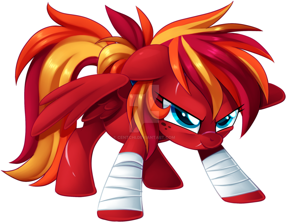 Fire Strike By Centchi - Mlp Fire Strike (1025x780)