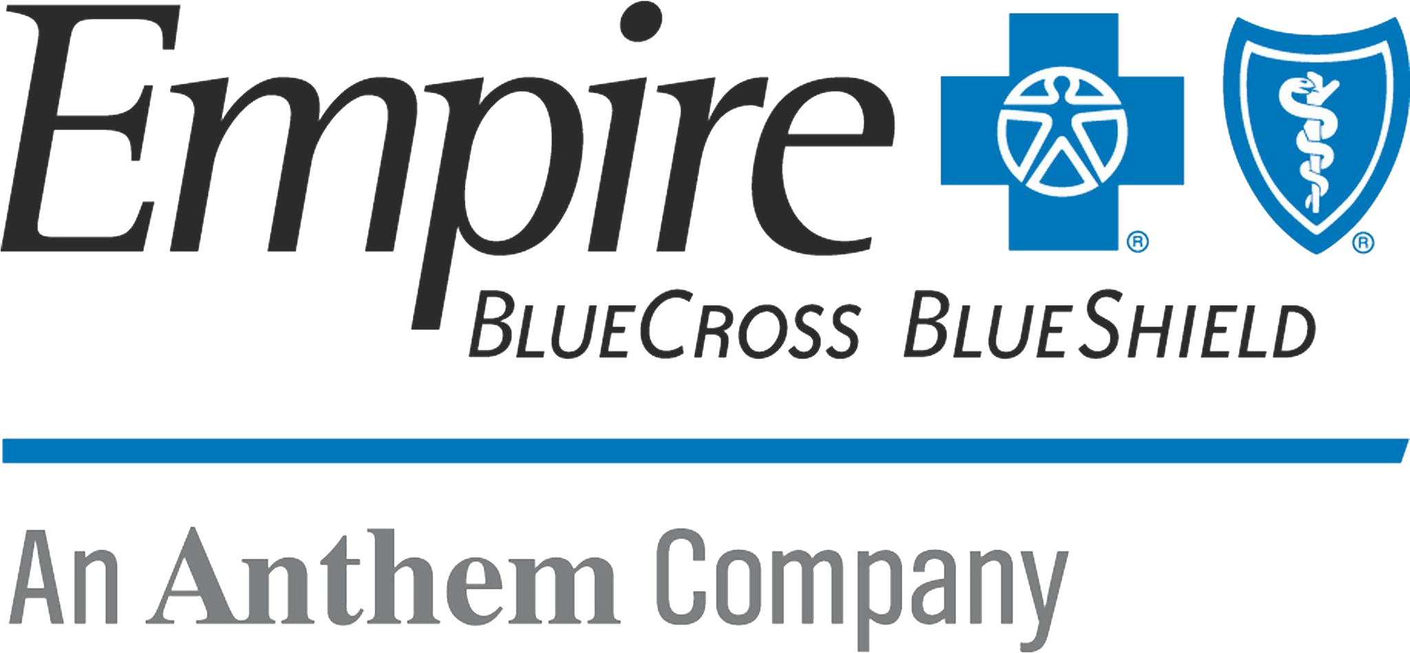 These Are Just Some Of The Carriers With Whom We Write - Empire Blue Cross Blue Shield Logo (2048x973)