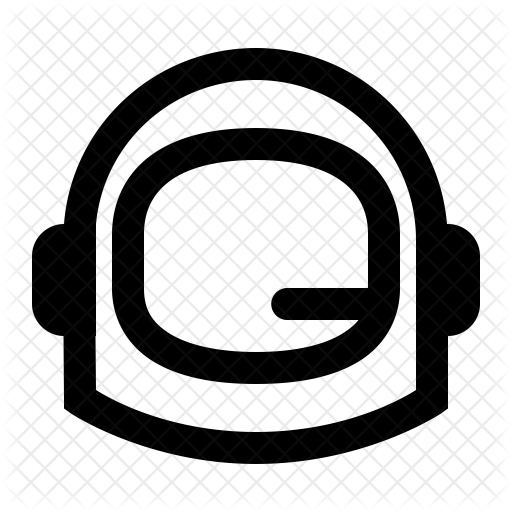 Astronaut Helmet Icon - Icon (512x512)