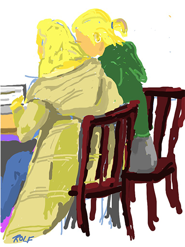 Slideshow Digital Art Cafe Xvi - Chair (740x500)