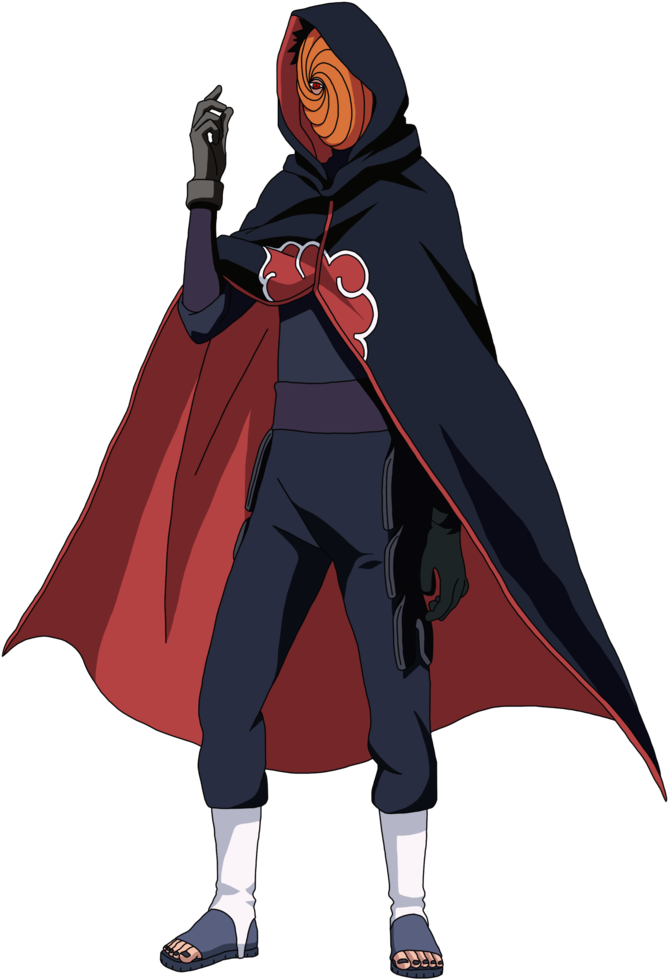 Naruto Clipart Naruto Shippuden - Tobi Akatsuki (727x1044)