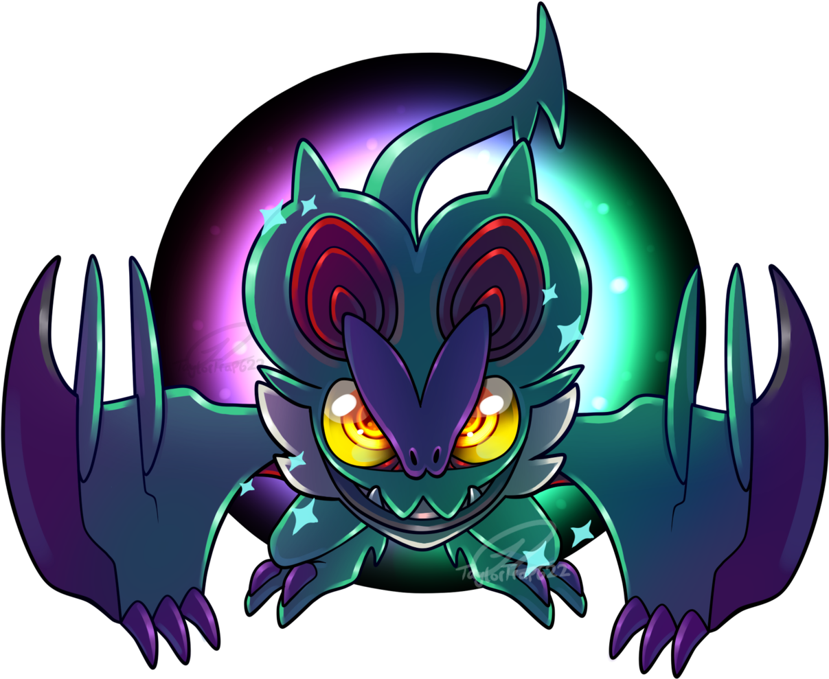 28 Collection Of Pokemon Noivern Drawing - Shiny Noivern Fan Art (1280x1053)