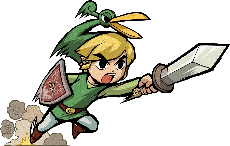 Artwork - Legend Of Zelda Minish Cap (960x616)
