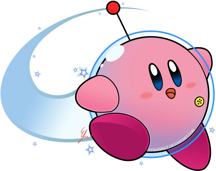 Astronaut Kirby By Efraimrdz - Kirby Fan Made Abilities (1024x747)