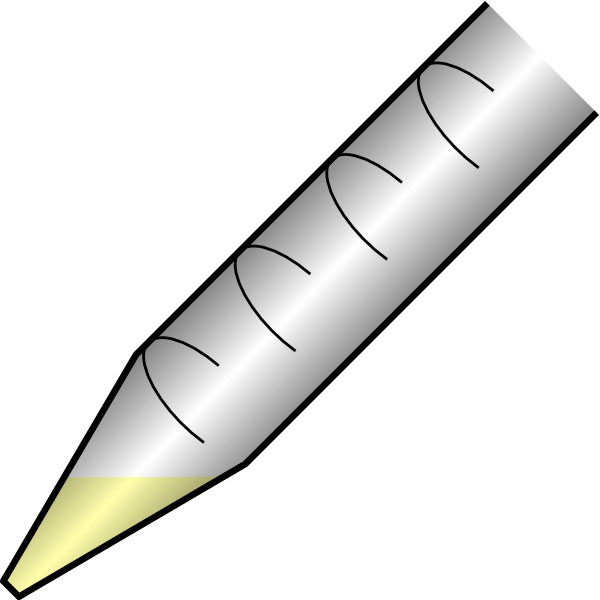 Pipette Buffer Clip Art At Clker - Pipette Clip Art (600x600)