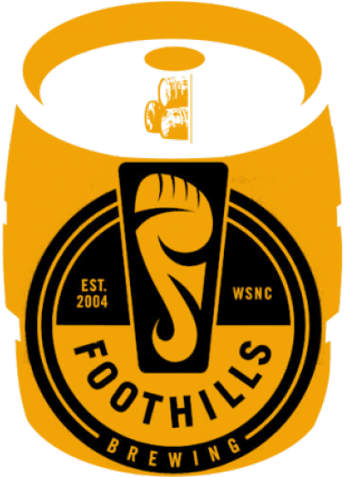 Foothills Pilot Mountain Pale Ale 5g - Foothills Brewing Logo (400x524)