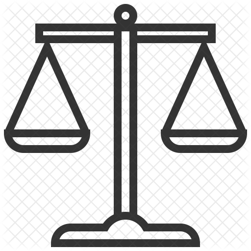 Court, Judge, Judiciary, Justice, Law, Scales, Tribunal - Judicial Icon (512x512)