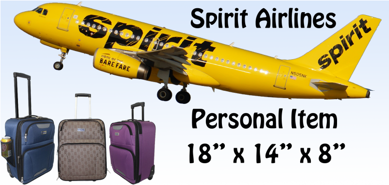 Spirit Airline Bag 18x14x8 (1140x380)