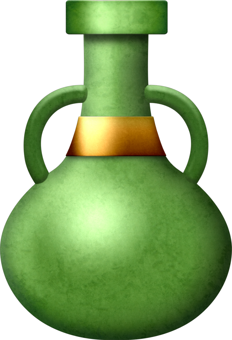 Oot Magic Jar By Blueamnesiac - Ocarina Of Time Magic (739x1081)