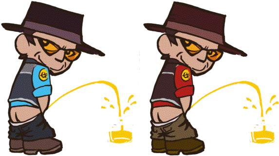 Pee In Jar By Nickeck - Tf2 Administrator Rule 34 (600x358)