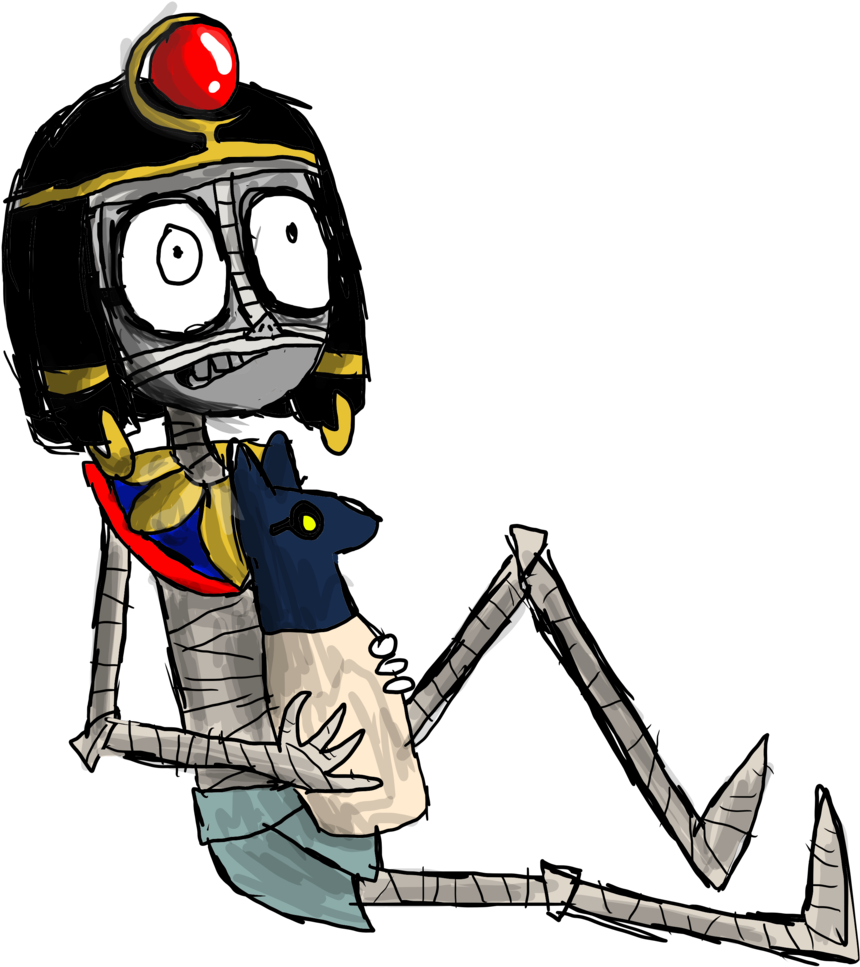 Canopic Jar By Cyborgparanoia Canopic Jar By Cyborgparanoia - Cute Canopic Jars (1024x1024)