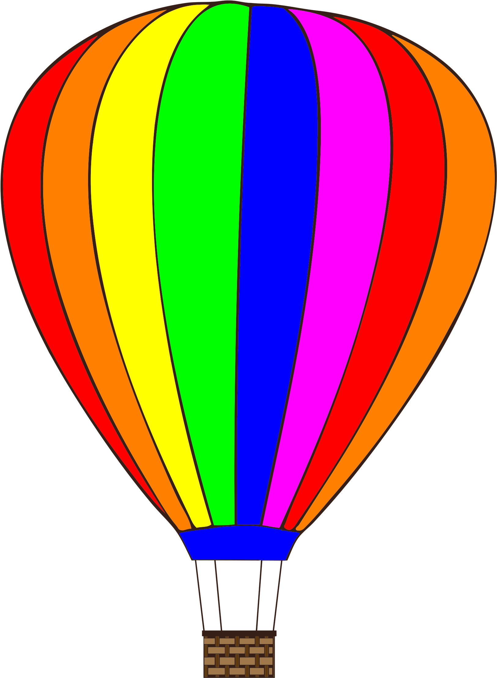 Big Image - Gambar Kartun Balon Udara (1758x2400)