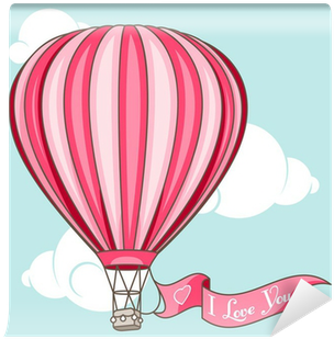 Cute Hot Air Ballon Cartoon (400x400)