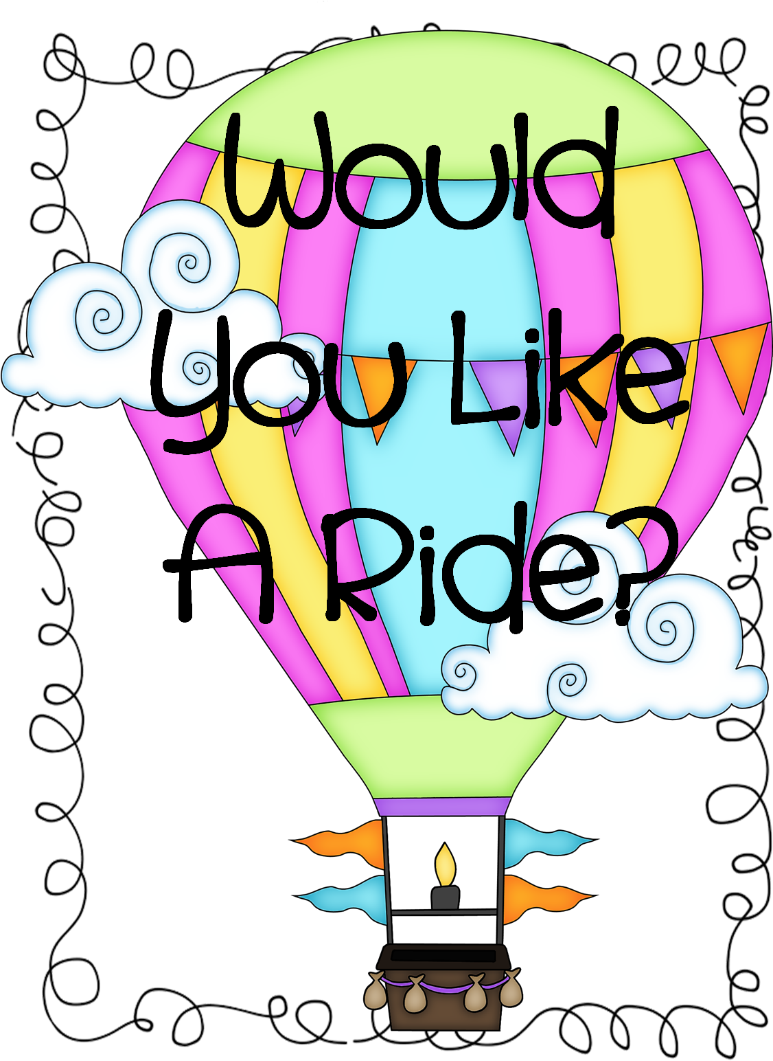 A Class Graphing Activity With Recording And Observation - Hot Air Balloon (1214x1565)