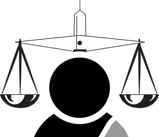 Submitting Individual Bankruptcy To Prevent Creditor - Scale Of Justice (534x462)