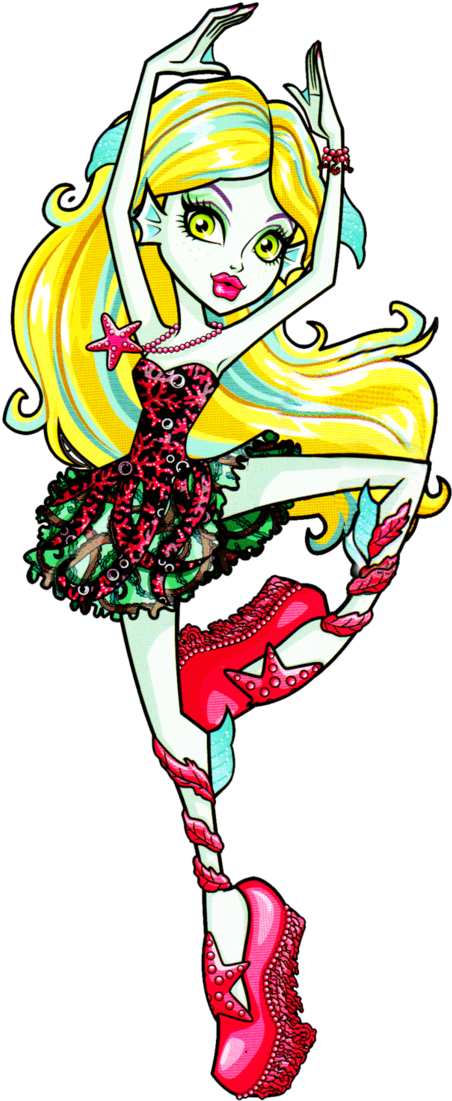 I'm Lilly Ocean - Monster High Lagoona Dance (673x1185)