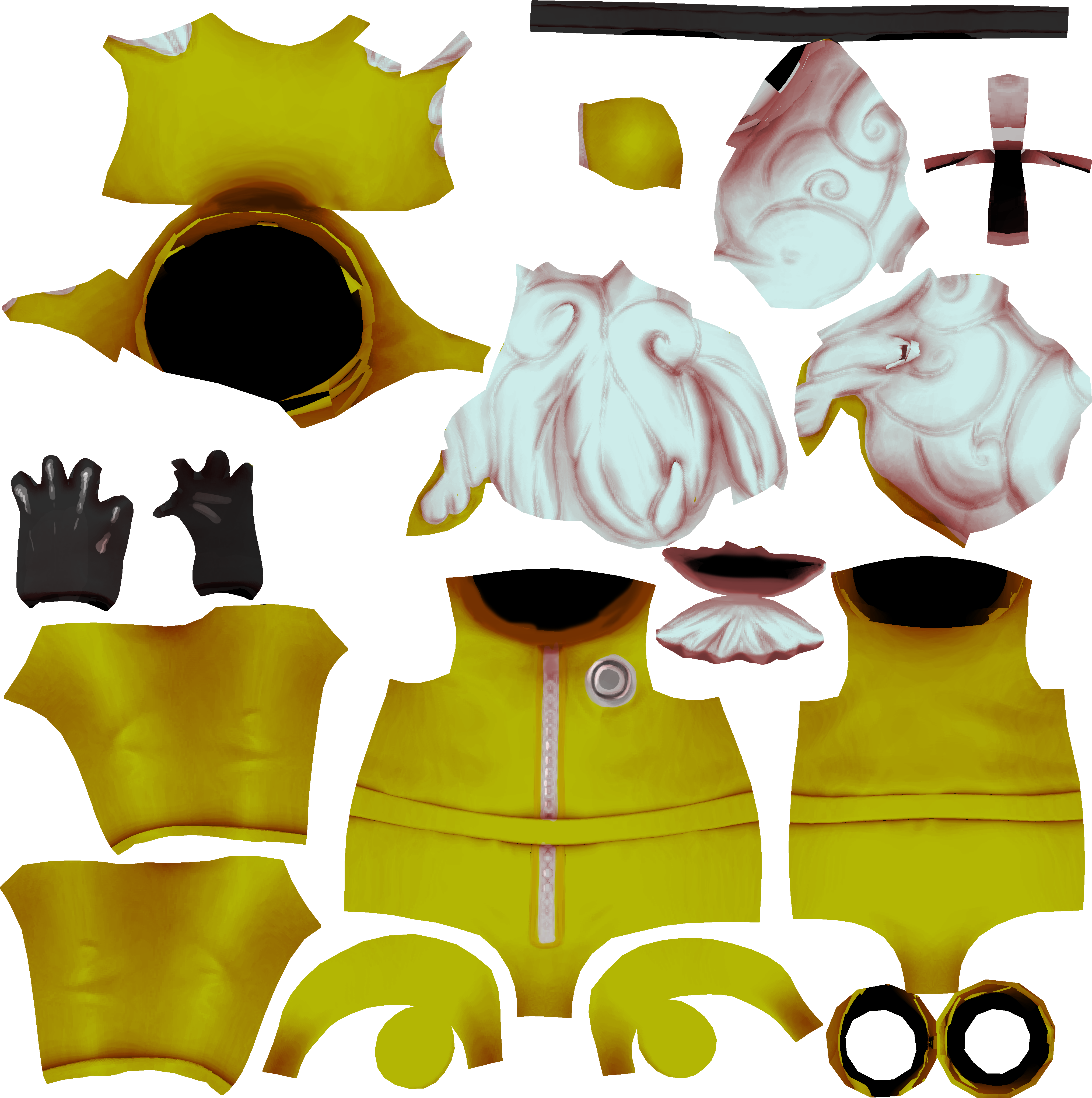 So Obviously This Was Just Some Flat Colours And Some - Diffuse1 (4096x4096)