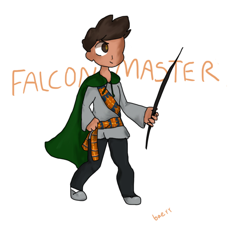Rollan, Falconmaster By Baerr - Meilin And Rollan Fanart Spirit Animals (894x894)