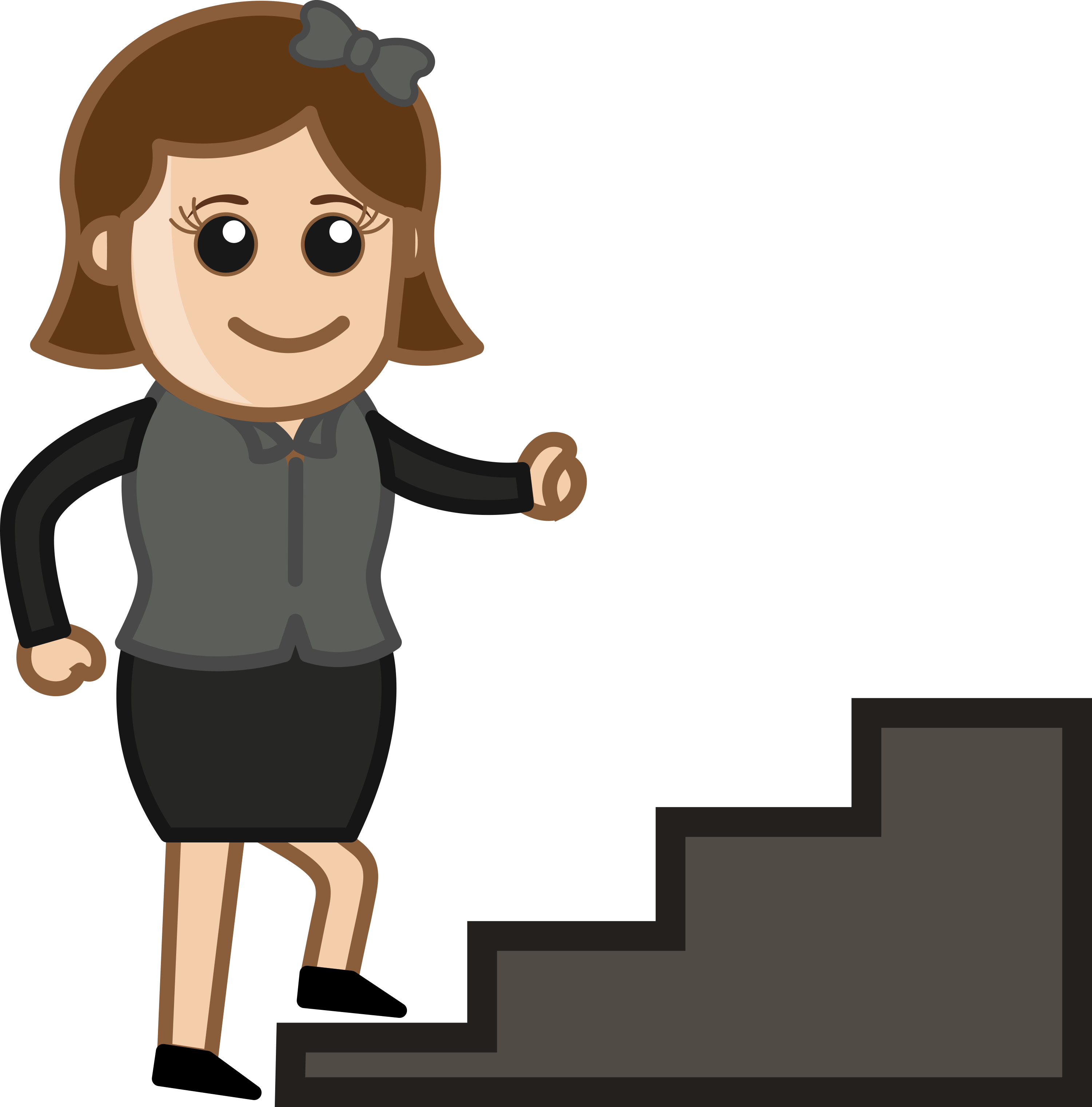 Teacup Dog Cliparts Cliparts Zone - Cartoon Girl Holding Present (3000x3042)