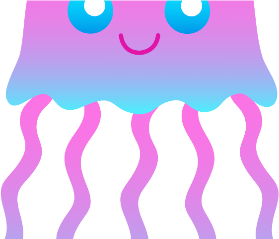 Jellyfish Clipart Sea Monsters - Clip Art Jellyfish (640x480)