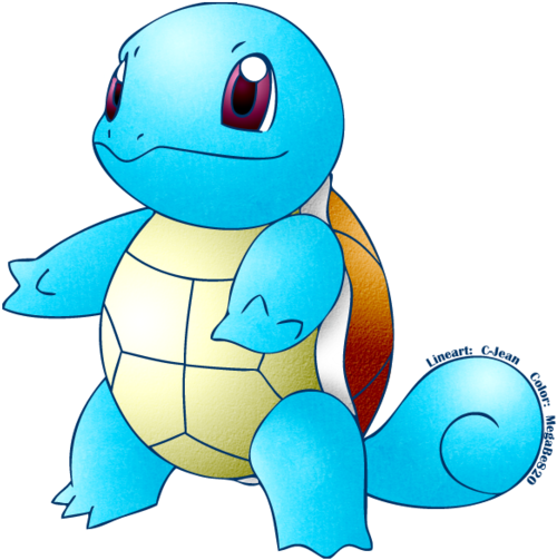 Squirtle Lineart Vector By Megabe820 - Squirtle Vector (600x600)