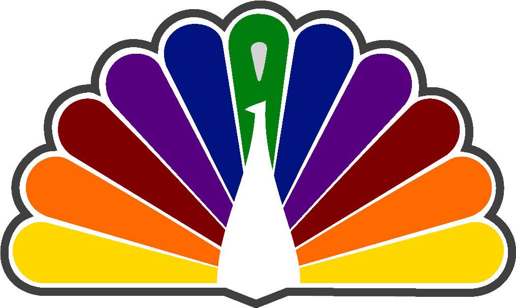Nbc Emblem - Bi - - Nbc Peacock Logo (1016x607)