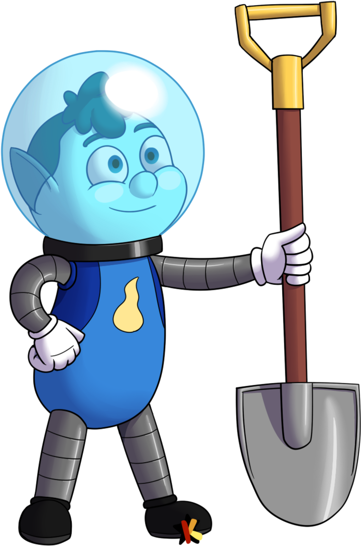 Scoop Kid By Katonator - Drawing (731x1093)