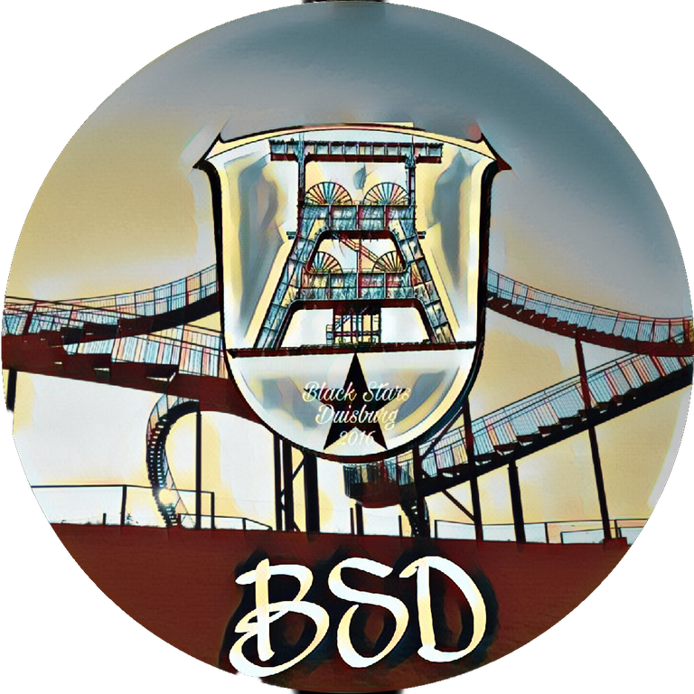 Foto/logo Black Stars Duisburg - Hans Wolfgang Hawerkamp 'zeche Ewald' Canvas Art (14x14) (768x768)