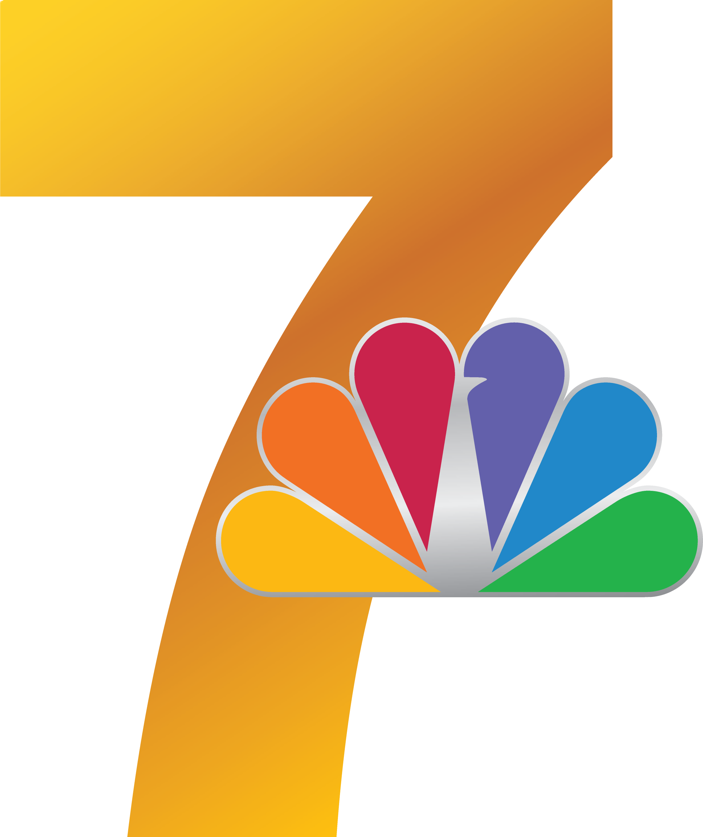 Nbc Logos - Nbc 7 Logo (2353x2800)