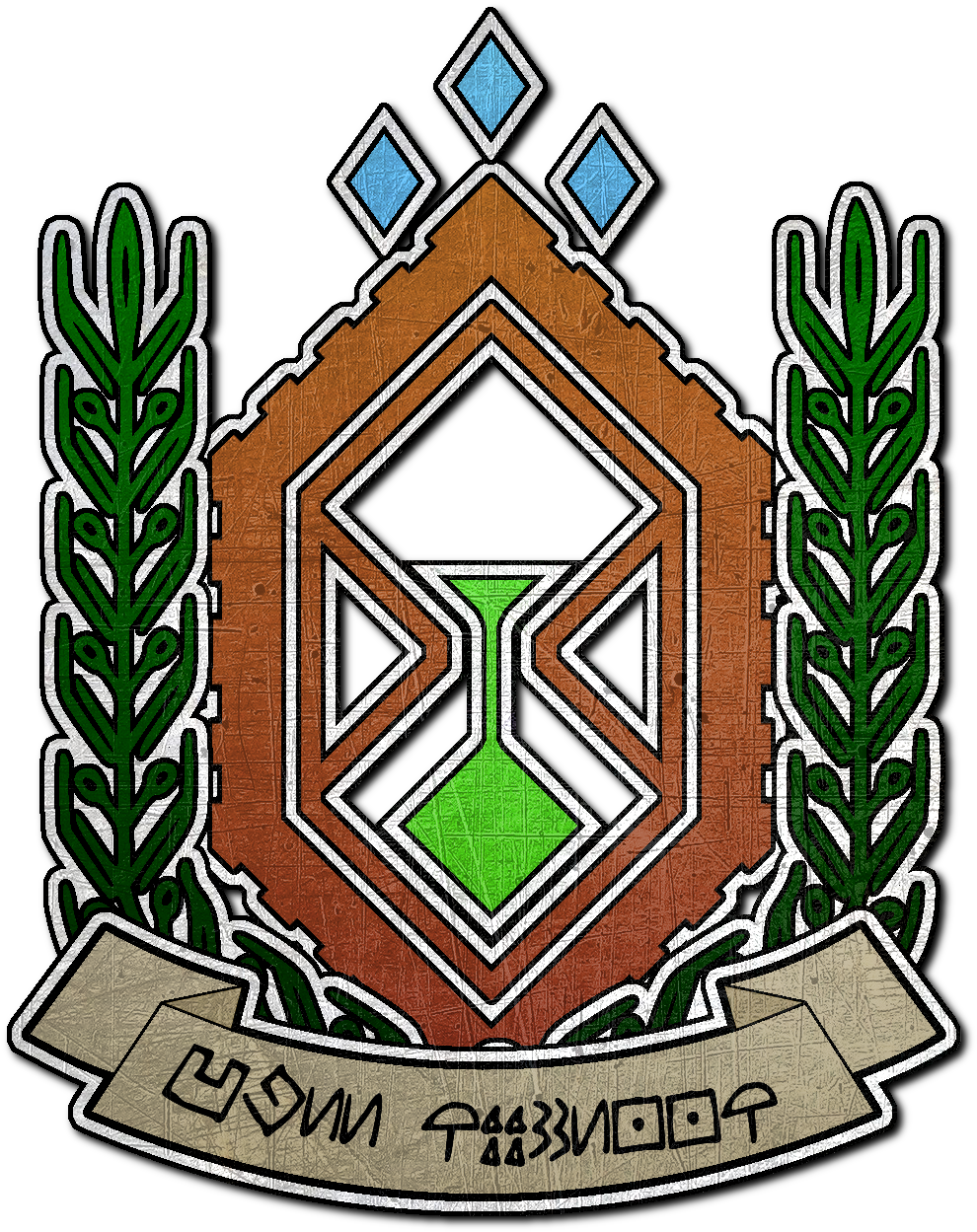Union Republic Of Ottzello - Emblem (1100x1300)