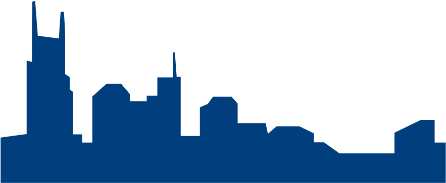 Nashville Skyline Art - Nashville Skyline Silhouette Png (998x545)