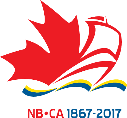 Canada 150 New Brunswick Nouveau Brunswick - Government Of New Brunswick (413x382)