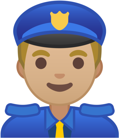 Google - Icon Of Police Officer (512x512)